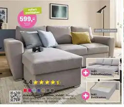 Höffner Ecksofa mit funktion „valdi“ Angebot