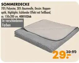 Möbel Kraft Sommerdecke Angebot