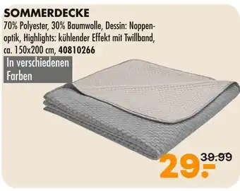 Möbel Kraft Sommerdecke Angebot