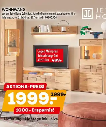 Möbel Kraft Jette home wohnwand Angebot
