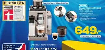 Euronics Delonghi rivelia exam440.55.bg kaffeevollautomat Angebot