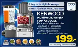 Euronics Kenwood multipro xl weigh+ fdm72.990ss kompaktküchenmaschine Angebot