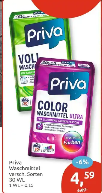 Budni Priva waschmittel Angebot