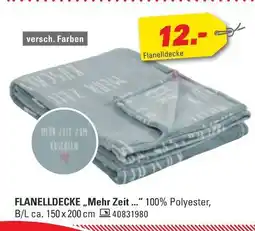 Höffner Flanelldecke mehr zeit Angebot