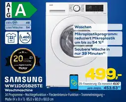 Euronics Samsung ww11dg5b25te waschmaschine Angebot