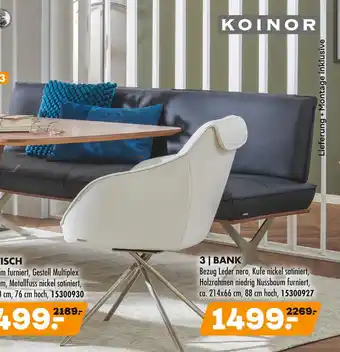 Möbel Kraft Koinor tisch Angebot