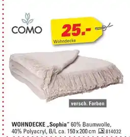 Höffner Como wohndecke sophia Angebot