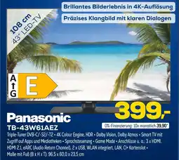 Euronics Panasonic tb-43w61aez Angebot