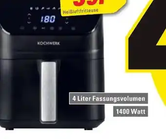 Höffner Heissluftfritteuse rachs kochwerk „13370“ Angebot