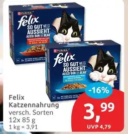 Budni Purina felix katzennahrung Angebot