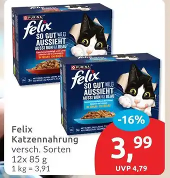 Budni Purina felix katzennahrung Angebot