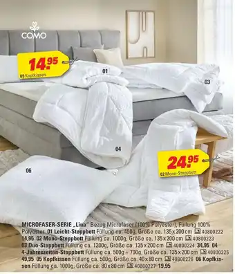 Höffner Como leicht-steppbett Angebot