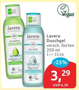 Budni Lavera pflegedusche erfrischend Angebot