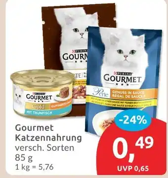 Budni Purina gourmet katzennahrung gold mit thunfisch Angebot
