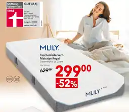 Matratzen Concord Mlily taschenfederkern-matratze royal Angebot