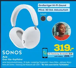 Euronics Sonos ace over-ear-kopfhörer Angebot