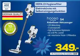 Euronics Hoogo ...and shine! s4 kabelloser akkusauger Angebot