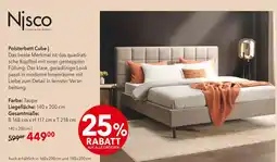 Matratzen Concord Nisco polsterbett cube Angebot