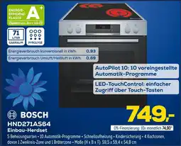 Euronics Bosch hnd271as64 einbau-herdset Angebot