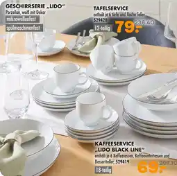 Möbel Kraft Geschirrserie 'lido' Angebot