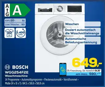 Euronics Bosch wgg254f2e waschmaschine Angebot