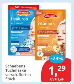 Budni Schaebens hyaluron tuchmaske Angebot