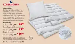 Matratzen Concord Künsemüller kopfkissen finesse Angebot