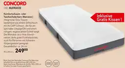 Matratzen Concord Concord komfortschaum- oder taschenfederkern-matratze Angebot