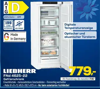 Euronics Liebherr fnd 4625-22 gefrierschrank Angebot