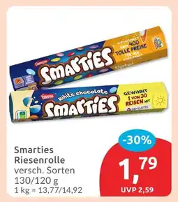 Budni Nestlé smarties riesenrolle Angebot