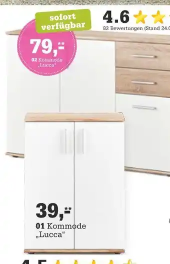 Höffner Kommode lucca Angebot