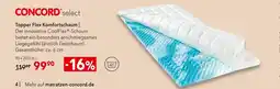 Matratzen Concord Concord topper flex komfortschaum Angebot