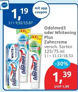 Budni Odolmed3 original zahncreme Angebot