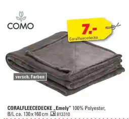 Höffner Como coralfleecedecke emely Angebot