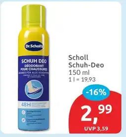 Budni Dr. scholl's schuh deo Angebot