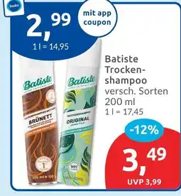 Budni Batiste trockenshampoo original Angebot