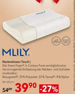 Matratzen Concord Mlily nackenkissen touch Angebot