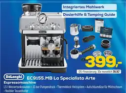 Euronics Delonghi ec9155.mb la specialista arte espressomaschine Angebot