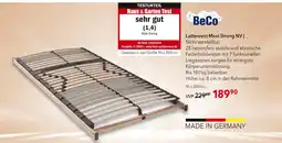 Matratzen Concord Beco lattenrost maxi strong nv Angebot