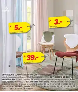 Höffner Como verdeckte schlaufenvorhang „kalea“ Angebot