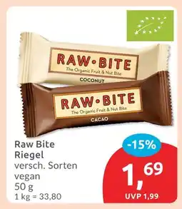 Budni Raw bite coconut riegel Angebot
