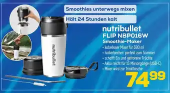 Euronics Nutribullet flip nbp016w smoothie-maker Angebot