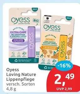 Budni Oyess extra care lippenpflege Angebot