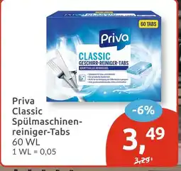 Budni Priva classic spülmaschinen-reiniger-tabs Angebot