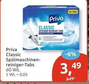 Budni Priva classic spülmaschinen-reiniger-tabs Angebot