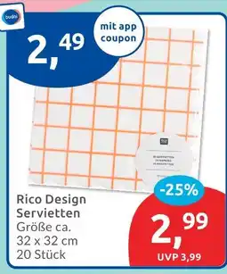 Budni Rico design servietten Angebot