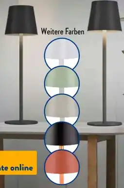 Aldi Süd Just Light. LED-Akku-Tischleuchte Buria Angebot