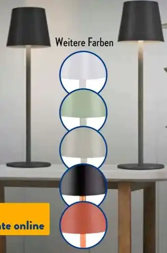 Aldi Süd Just Light. LED-Akku-Tischleuchte Buria Angebot