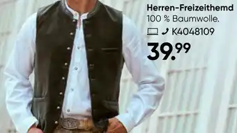 Galeria Stockerpoint Herren-Freizeithemd Angebot