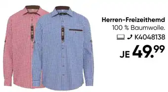 Galeria Trachten Herren-Freizeithemd Angebot